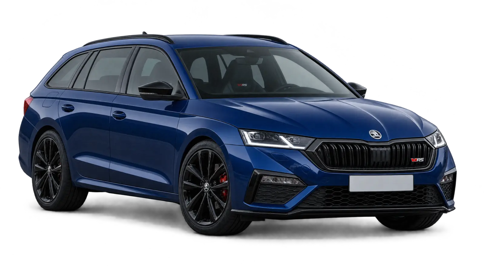 Kék Škoda Octavia Combi RS